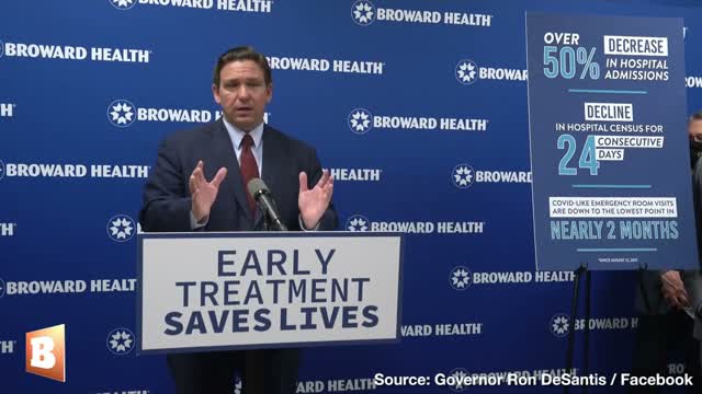 DeSantis: We're Looking into Buying Our Own Monoclonal Antibodies After Biden Cuts Supply