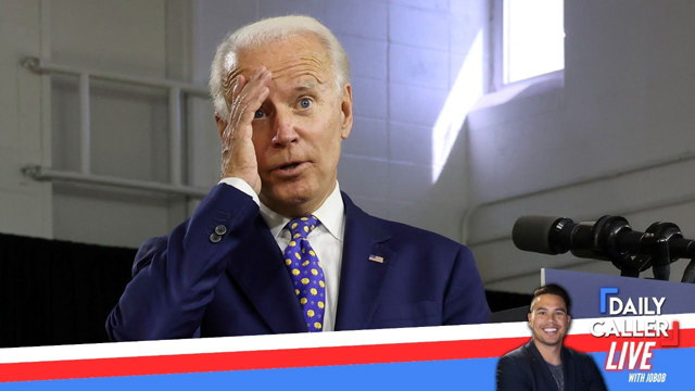 Live: Biden fakes out the American people and more on Daily Caller Live with Jobob