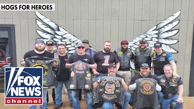 ‘Hogs for Heroes’ gifts motorcycles to veterans
