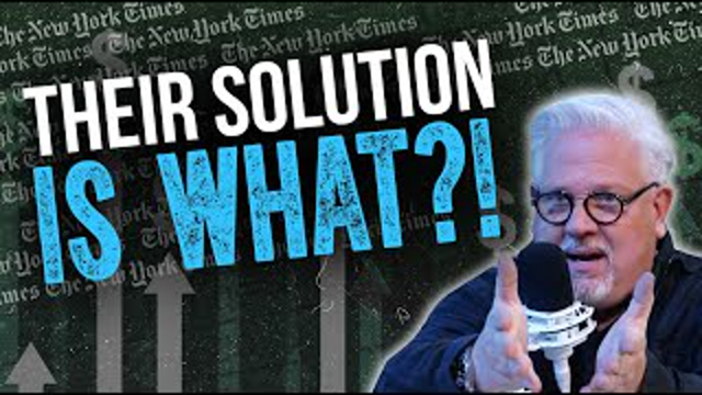 You WON'T BELIEVE this solution for inflation from the New York Times