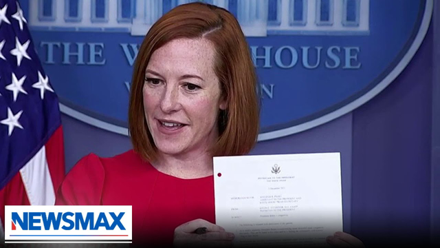 Jen Psaki addresses President Biden's COVID test results