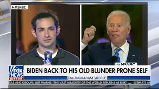 Joe Biden's brain short circuits a lot of times