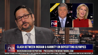 WATCH! The Clash Between Ingram & Hannity On Boycotting The Olympics