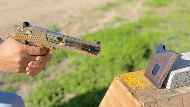 This Wallet Can stop a Desert Eagle 50cal