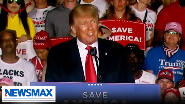 Trump: Biden's people told him "don't say that, you stupid son of a b----"