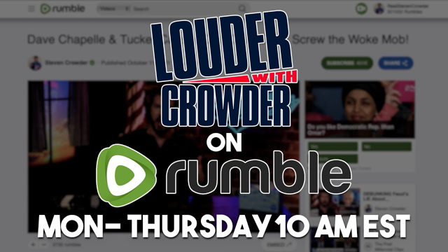 Crowder On RUMBLE! | Louder With Crowder