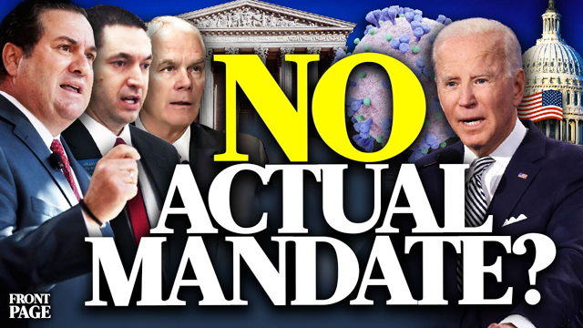 AGs: NO Vaccine Mandate For Private Workers; School Board Admits Not Reporting Sexual Assault