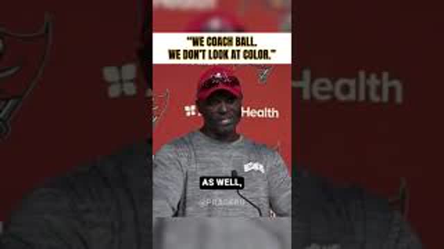 Bucs Coach Todd Bowles SHUTS DOWN Race-Baiting Reporter #shorts