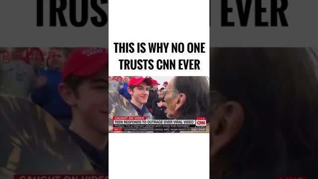 No one trusts CNN!