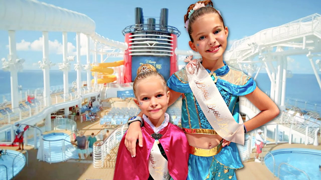 👑Princess Makeover 🛳Disney Cruise Day 3