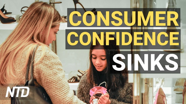 Consumer Confidence Sinks to 10-Year Low; Spears’ Father To Step Down as Conservator | NTD Business