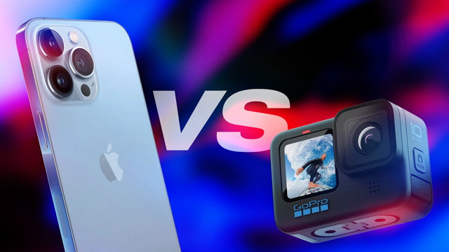 iPhone 13 Pro Max vs ﻿GoPro HERO 10! (In-Depth VIDEO Comparison)