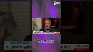 Why did Joe Scarborough ask Doug the question like this??
