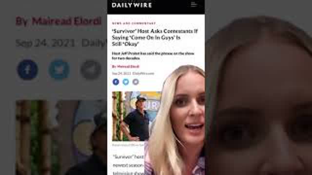'Survivor' Won't Survive Being Woke...#Shorts