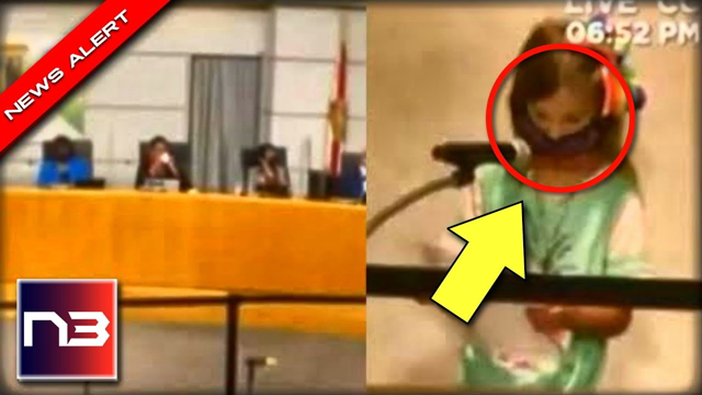 8-Year-Old Girl Tells School Board They Should All Go To Jail For What They Put On Her Face