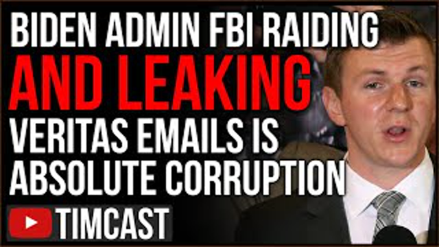 Biden DOJ Has Begun RAIDING Opposition Journalists, Accused Of Leaking Project Veritas Legal Memos