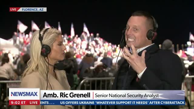 Ric Grenell at Trump rally: People are frustrated with Washington DC