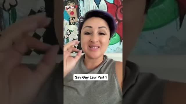 FL TEACHER UPSET THAT SHE CAN’T TALK ABOUT SEXUALITY TO LITTLE KIDS