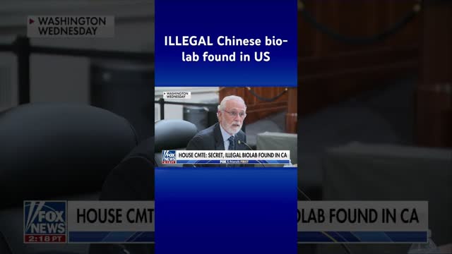 Congress reveals SHOCKING pathogens found in Chinese bio-lab in US #shorts