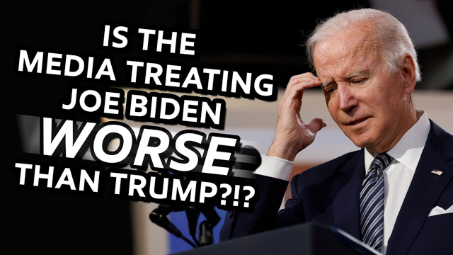 Is The Media Treating Biden WORSE THAN TRUMP?!?