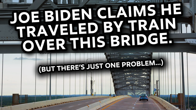 BIDEN'S BRIDGE BLUNDER