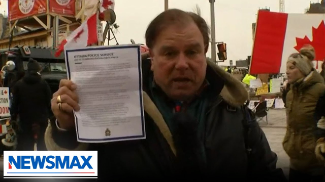 BREAKING: 'Eerie silence' as 'black vans' seen at Canadian truck protest | REPORT | National Report