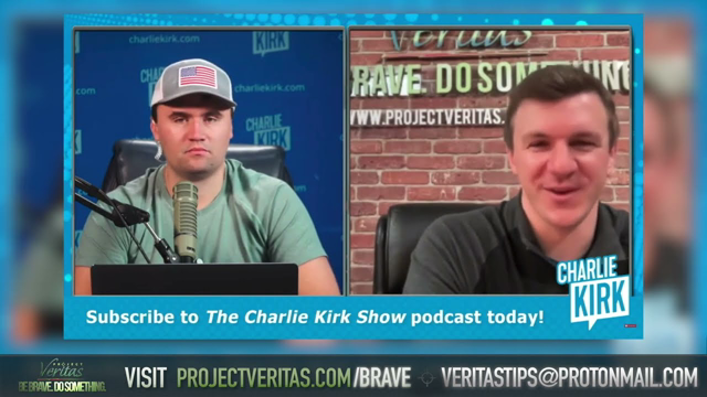 Charlie Kirk & James O'Keefe on #DOJSpied "It's beyond espionage... They spy on you and raid you"