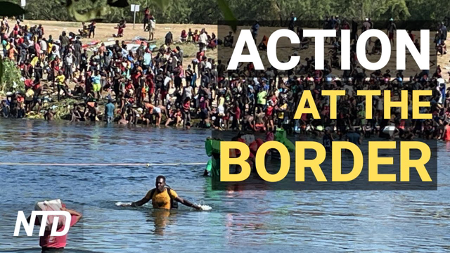 Mayorkas Visits Migrant Camp, Gives Warning; Vaxxed Foreigners Can Enter U.S. From Nov. | NTD
