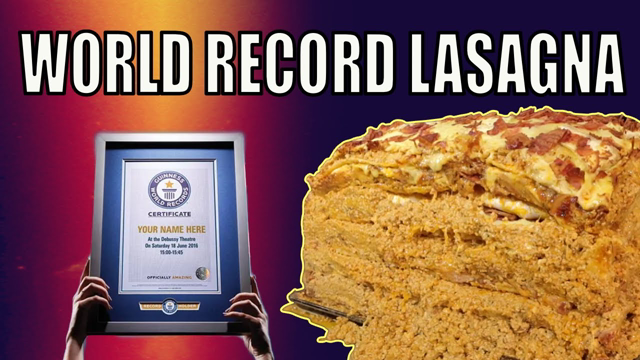 World's Largest Lasagna