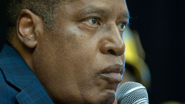 Larry Elder Gets Egg Heaved At His Head By Protester