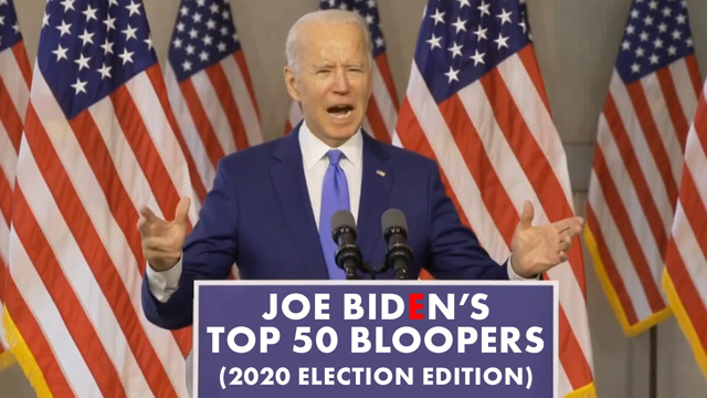 Joe Biden's TOP 50 Bloopers, Blunders, & Gaffes: 2020 Election Edition