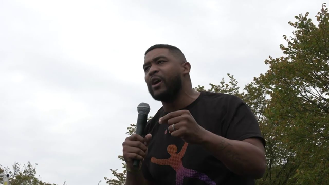 Brandon Tatum at BLEXIT BACK the BLUE Wash  DC
