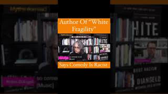 Author of "White Fragility" Says Comedy Is Racist #Shorts