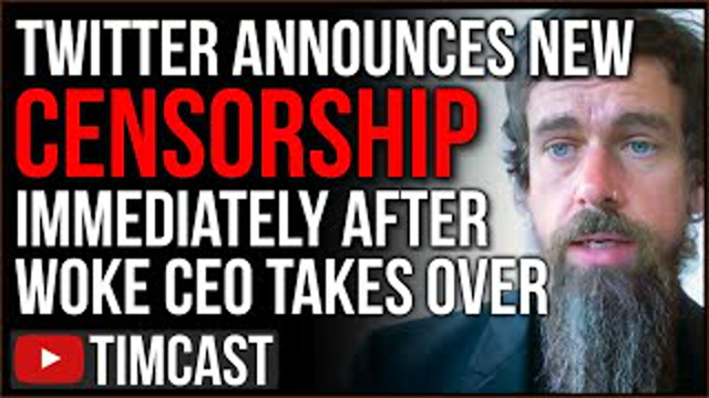 Twitter Announces INSANE New Censorship Not Even A DAY After Jack Dorsey Replaced By New Woke CEO