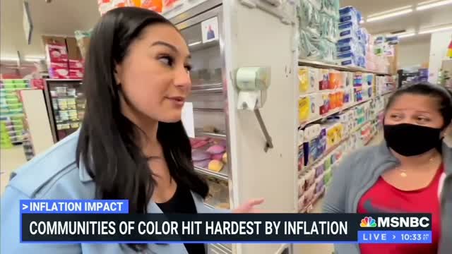 Hispanic Americans Tell MSNBC Bidenflation Is Hitting Them Hard: “Everything Has Gone Up”