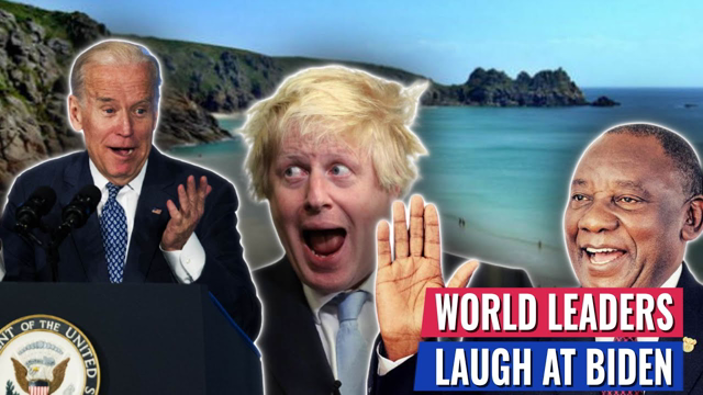 Global Humiliation: World Leaders Laugh in Biden's Face as His Brain Melts Press Dragged Out of Room