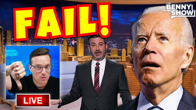 Joe Biden's MENTAL BREAKDOWN on Jimmy Kimmel was so PAINFUL they CUT to commercial break