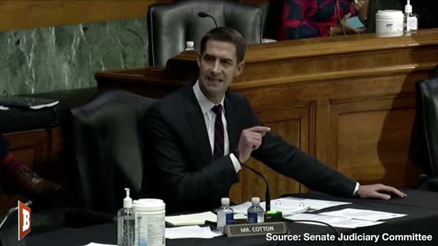 Tom Cotton Blasts AG Garland over FBI Probe into ‘Domestic Terrorists’ Parents