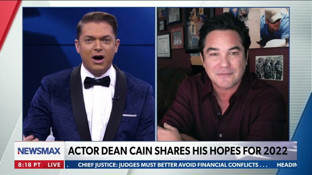 Actor Dean Cain sees a 'phenomenal' 2022 ahead | New Year's WIth Newsmax