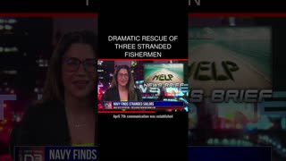 Dramatic Rescue of Three Stranded Fishermen