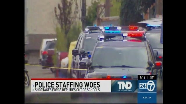 WJLA News DC On Police Shortages: Fairfax County, Virginia Down 144 Officers & Milwaukee Down 185