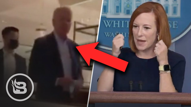 Psaki STUNNED When Biden Is Caught Violating DC Mask Mandate