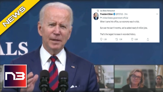 Biden Makes One Of His Most Delusional Claims Yet On Twitter