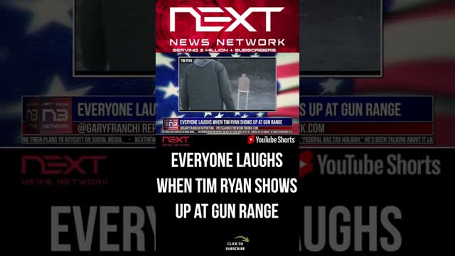 EVERYONE Laughs When Tim Ryan Shows Up at Gun Range #shorts