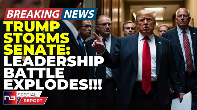 🚨BREAKING: Trump's Capitol Hill Move Just Made The Entire Senate Leadership Lose Their Minds Today