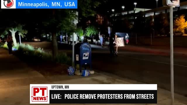 LIVE: MN Police Clear Protesters from Streets