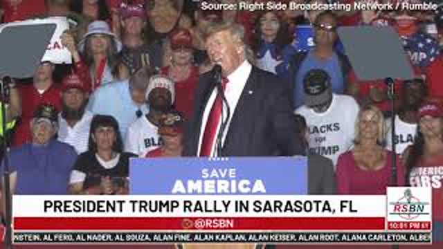 Donald Trump to Supporters: This Nation Does Not Belong to "Sinister Forces," It Belongs to You