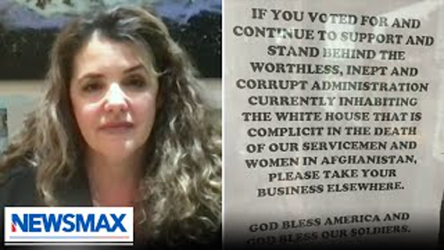 Diner owner tells Biden supporters they are not welcomed in her establishment