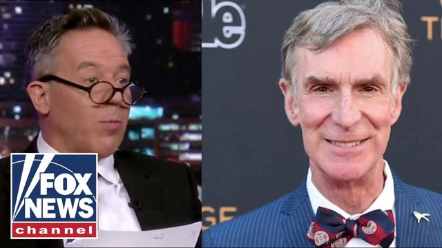 Gutfeld reacts to 'cringeworthy' Bill Nye video with Biden