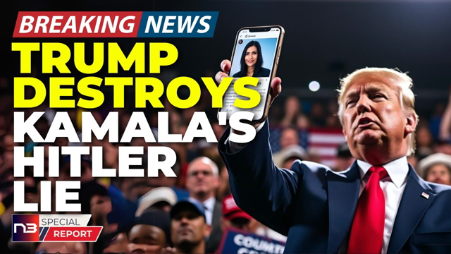 🚨BREAKING: Trump's Response To Kamala's Hitler Speech Has The Entire Country Absolutely Stunned!